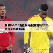 世界杯2018赛程及结果(世界杯2018赛程及结果查询)