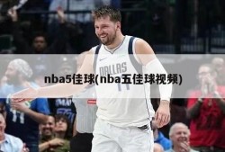 nba5佳球(nba五佳球视频)