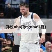 孙悦nba(孙悦nba生涯)