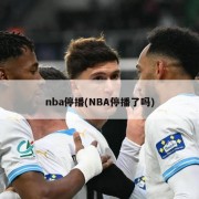 nba停播(NBA停播了吗)