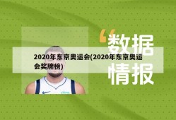 2020年东京奥运会(2020年东京奥运会奖牌榜)